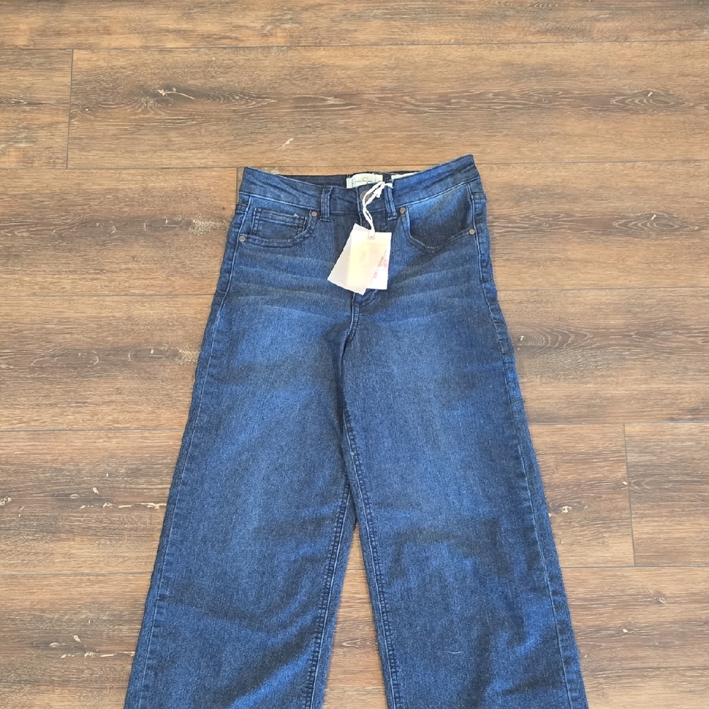 Jessica Simpson Blue Flare Wide Leg Jeans